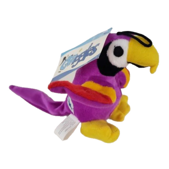 Zanies Griggles Polly Brights Purple Parrot 5" - Picture 1 of 1